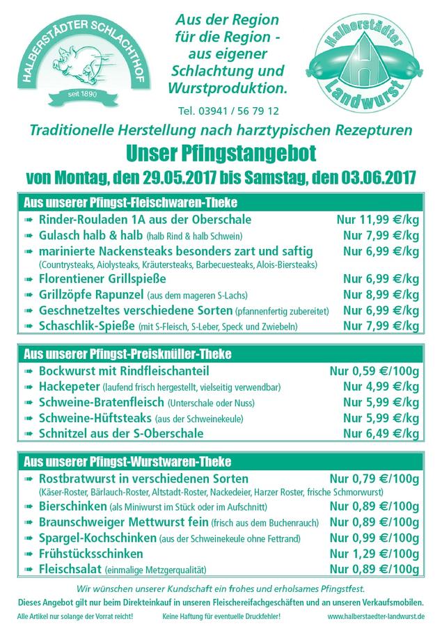 Unser Wochenangebot