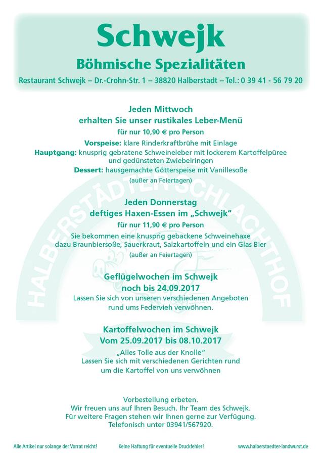 Angebot Schwejk