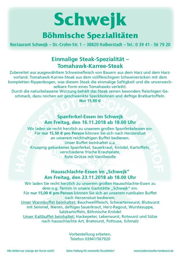 Angebot Schwejk