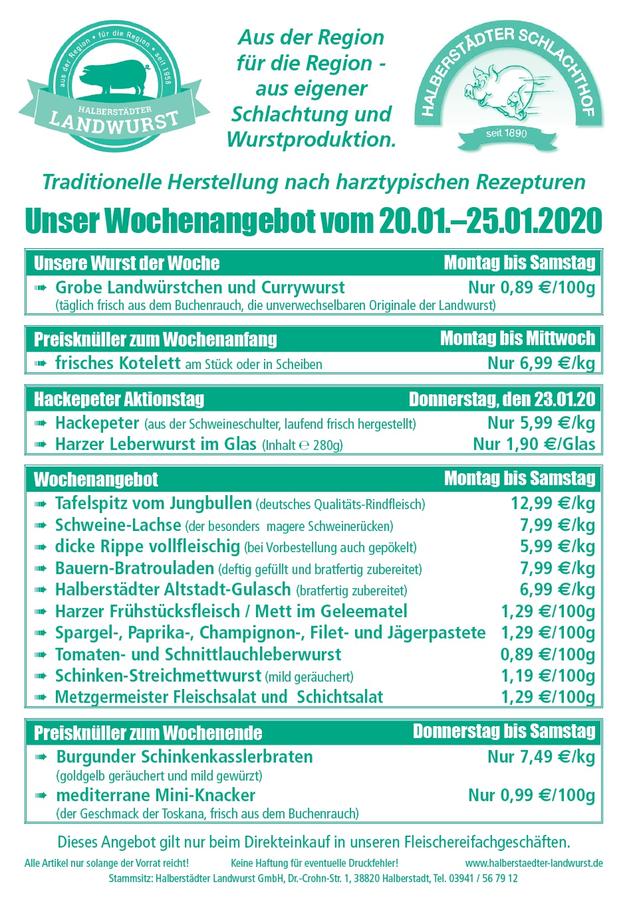 Unser Wochenangebot