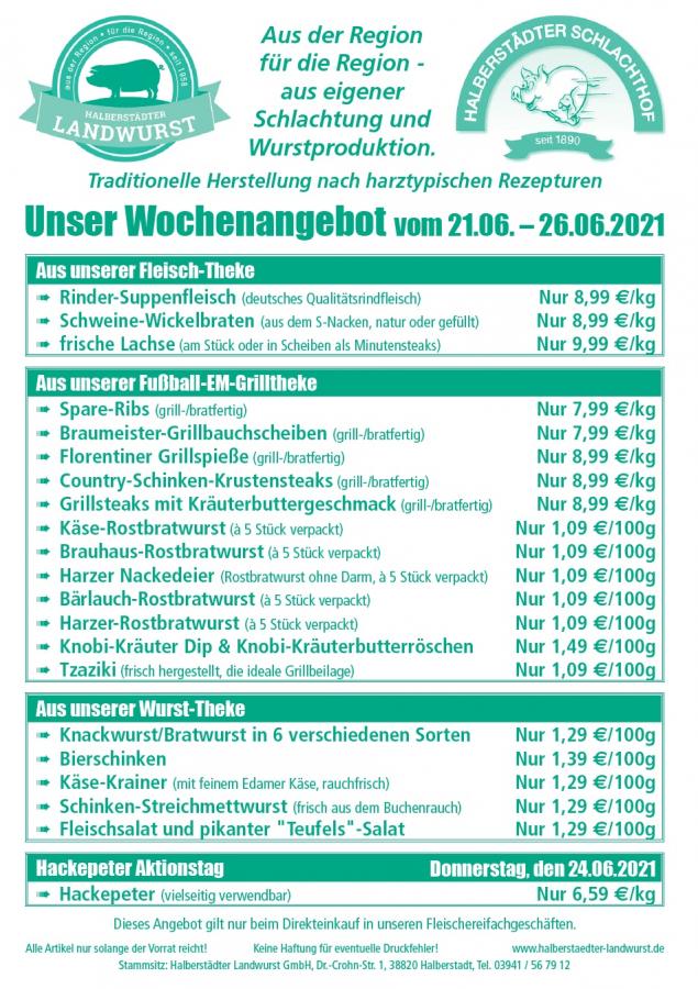 Unser Wochenangebot