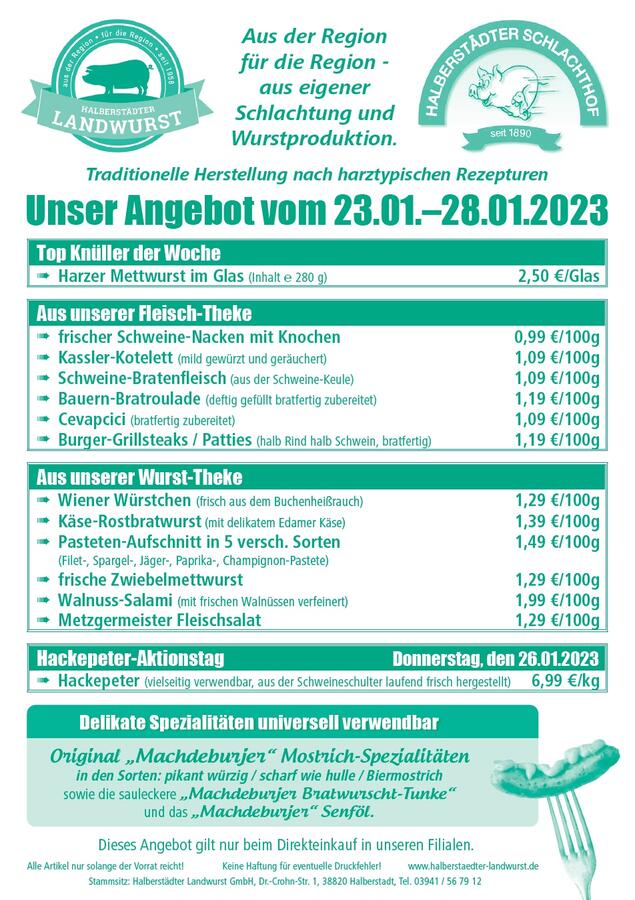 Unser Wochenangebot