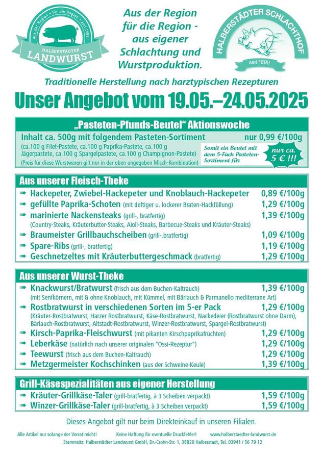 Wochenangebot