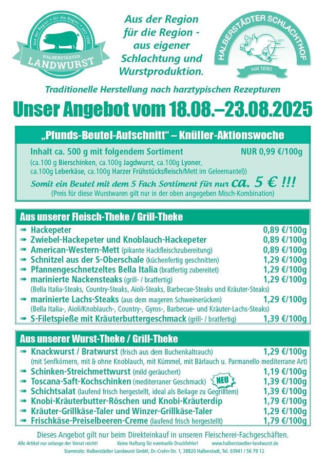 Wochenangebot