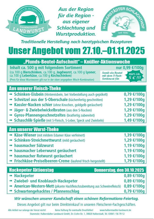 Wochenangebot