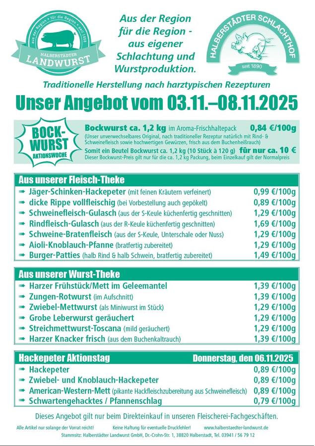 Wochenangebot 