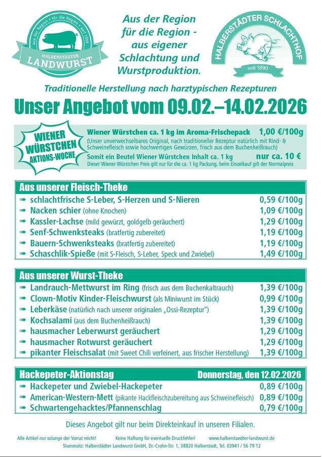 Wochenangebot 